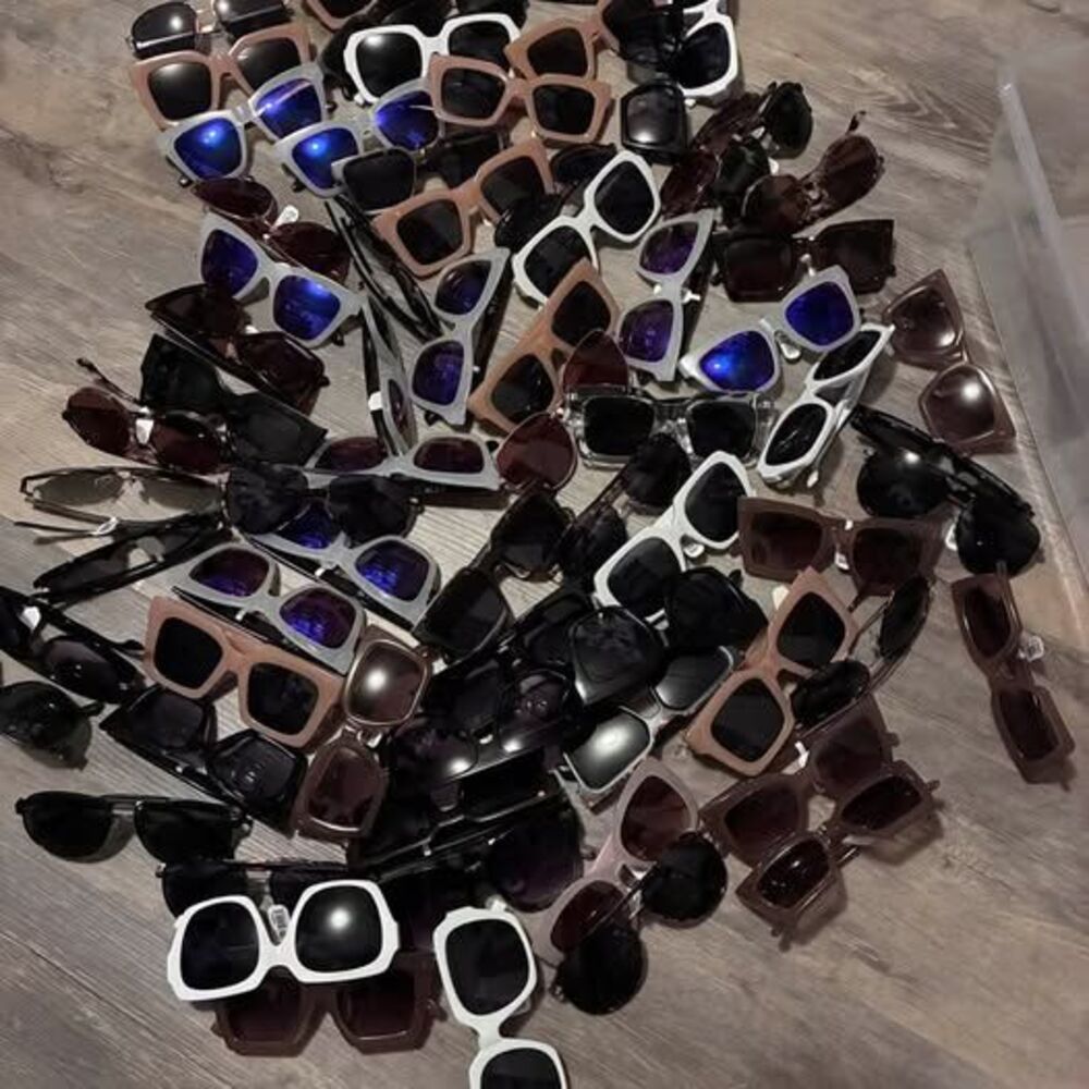 Bulk Lot of 70 Pair Assorted Fashion Sunglasses